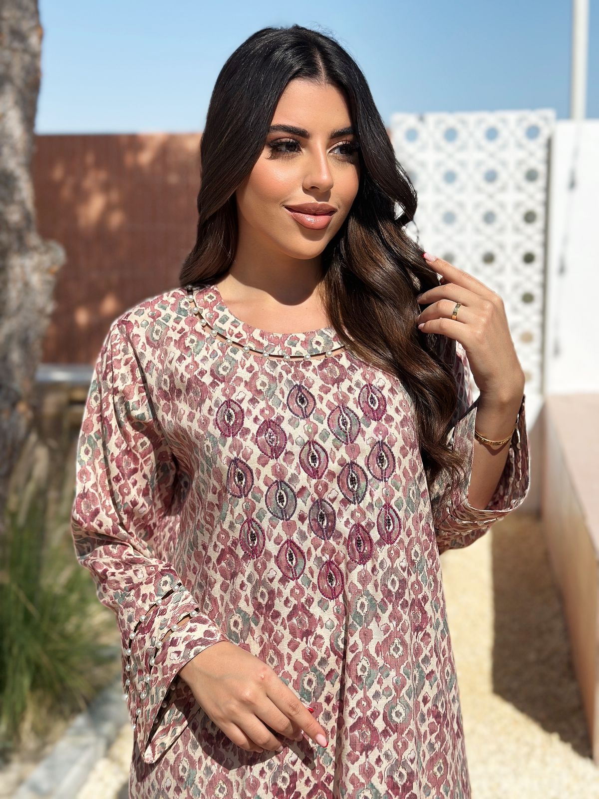 linen dres Pearl