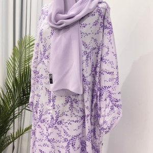 PRAYER  COTON DRESS -LIBARTY-WAVE