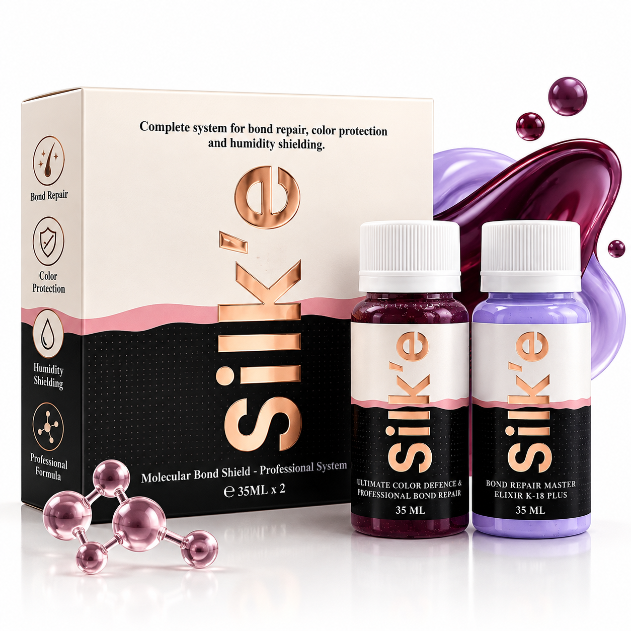 Ultra Botox Shampoo & musk restorer smal size