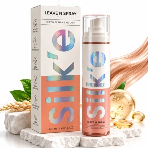 Silk`e protein leave in spray